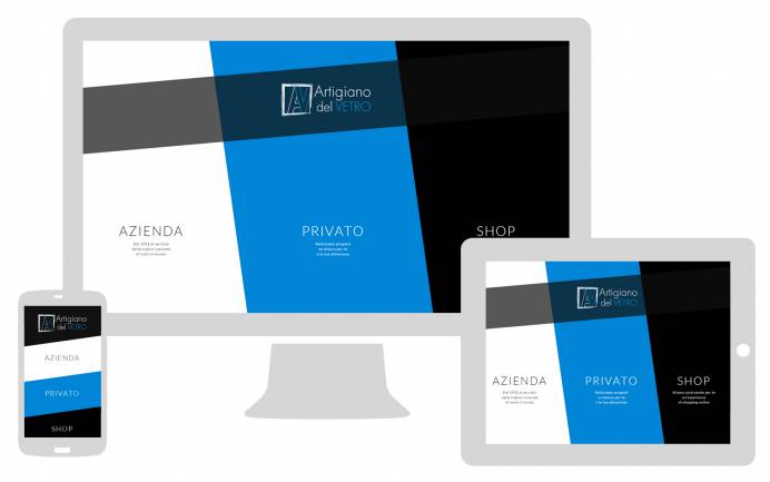 Sito internet responsive Artigiano del VetroNewVisibility web agency Como