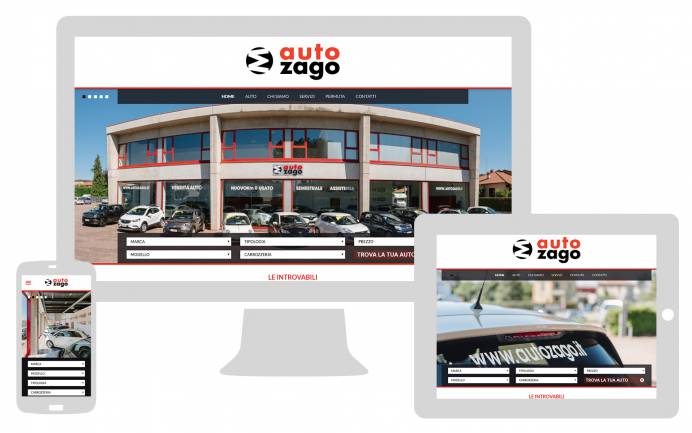 Sito internet responsive autozago newvisibility