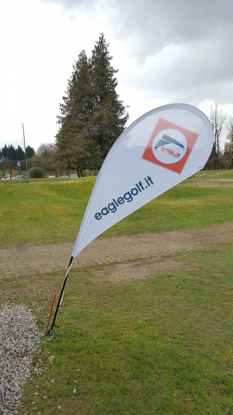 Realizzazione oggetti promozionali Eagle Golf NewVisibility