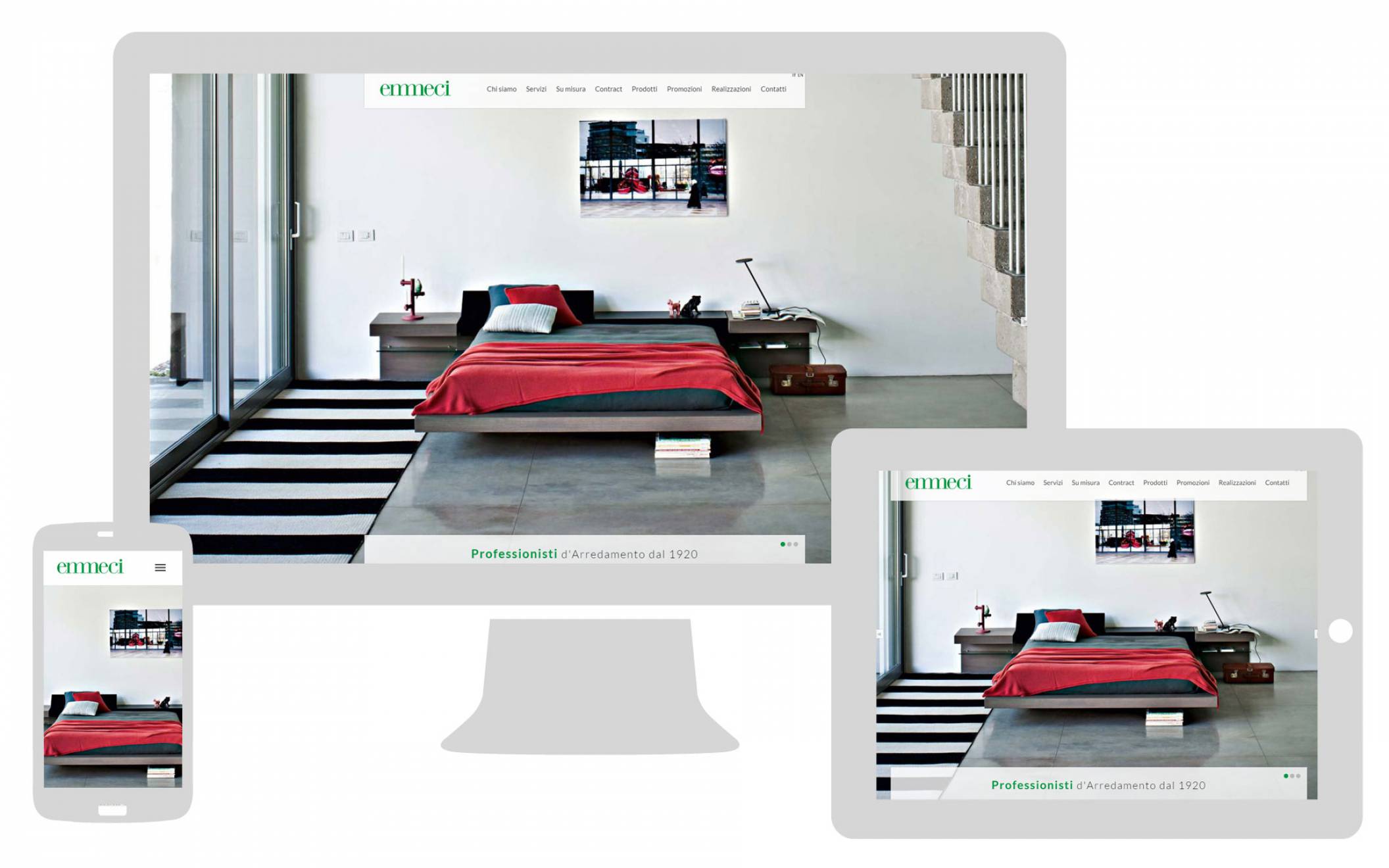 Realizzazione sito internet responsive Emmeci NewVisibility Como