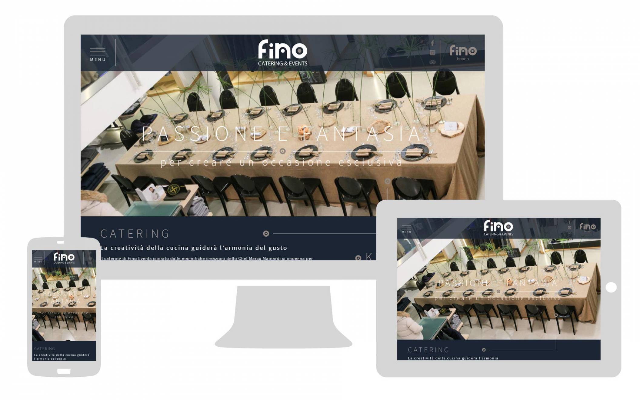 realizzazione sito internet responsive fino events newvisibility agenzia di comunicazione