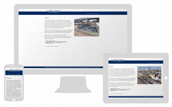Realizzazione sito internet responsive Ing.Cappelletti NewVisibility Como