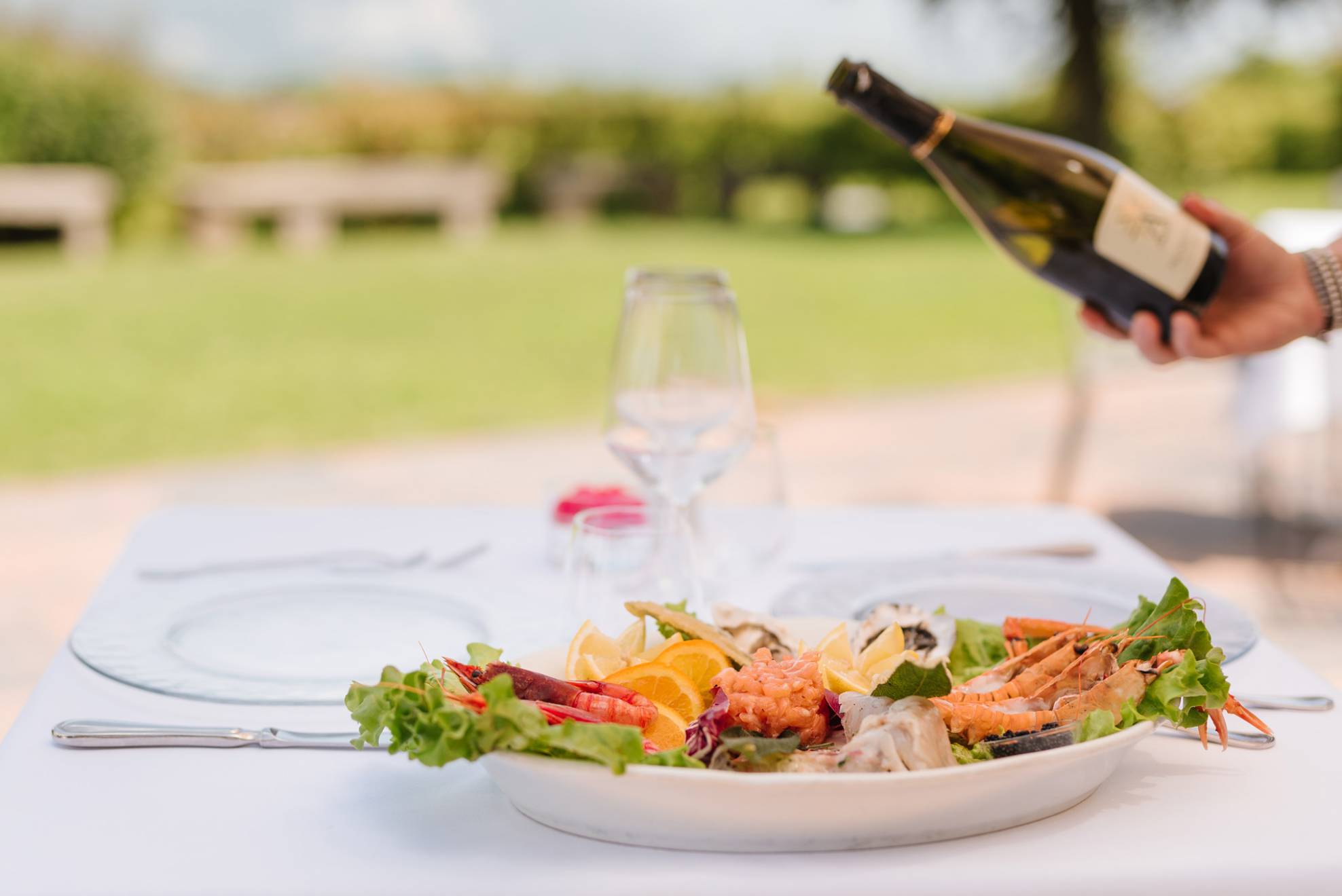 Servizio fotografico per il ristorante albergo la corte realizzato da NewVisibility