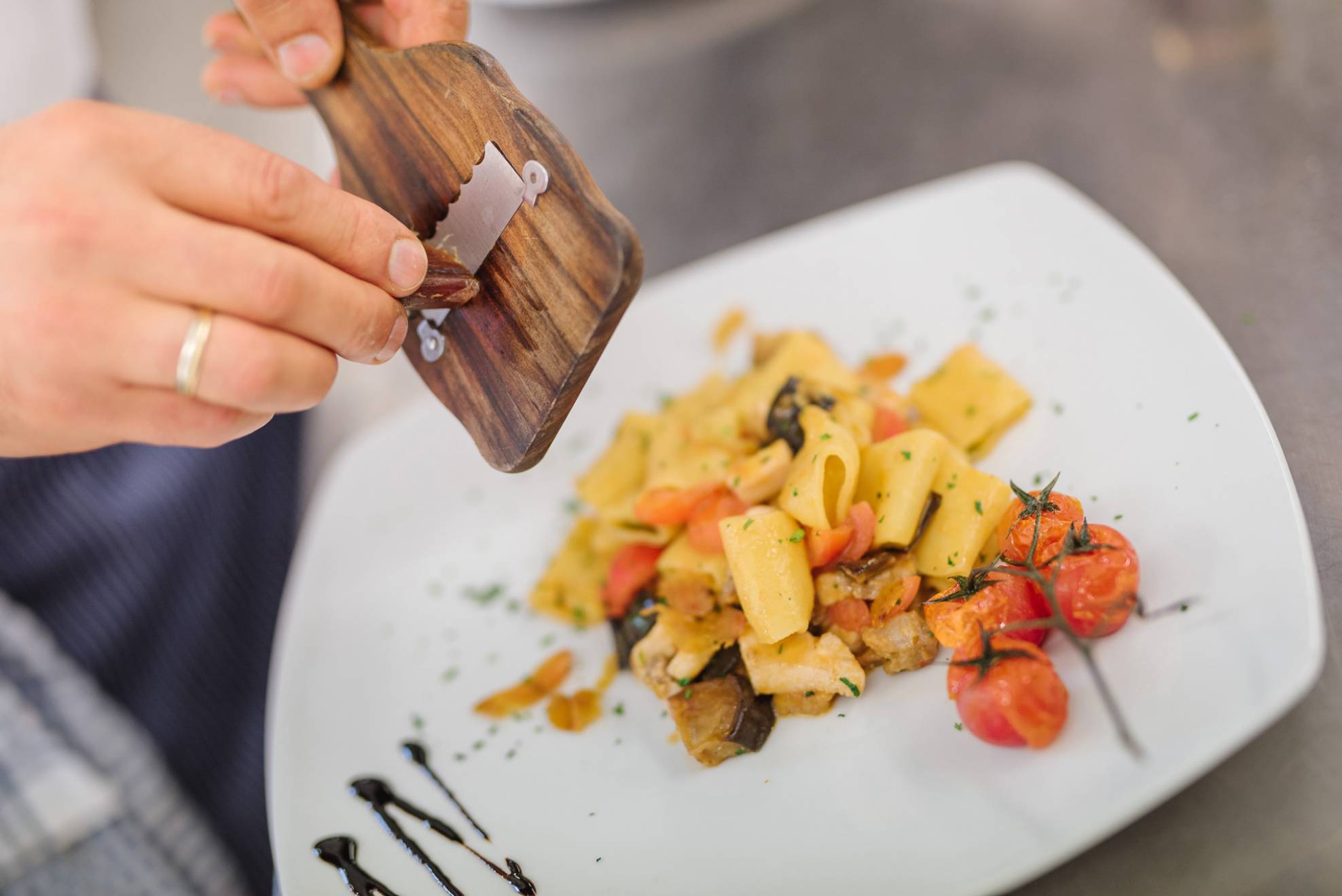 Servizio fotografico per il ristorante albergo la corte realizzato da NewVisibility