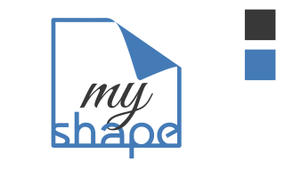 Creazione logo My Shape NewVisibility grafica web agency