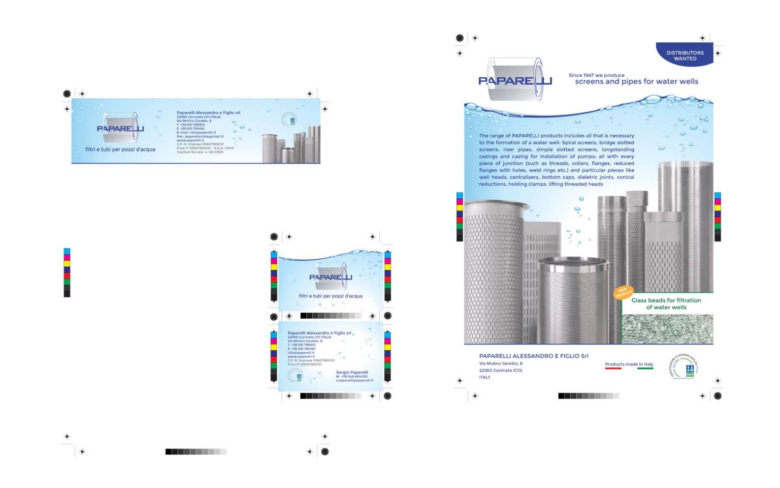 Cura immagine coordinata Paparelli NewVisibility