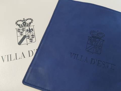 Realizzazione oggetti promozionali giochi Villa d'Este NewVisibility Como