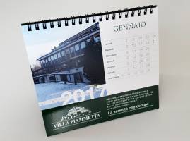 Produzione oggetti promozionali Villa Fiammetta NewVisibility web agency Como