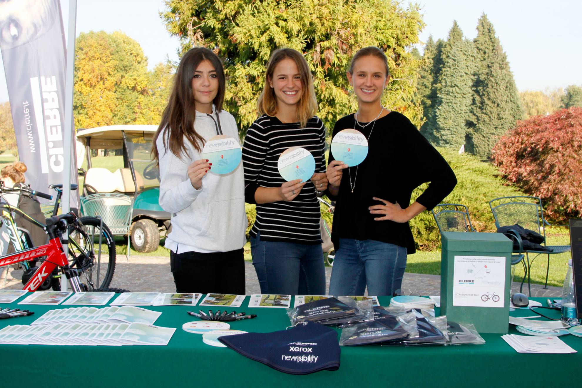 Hostess stand NewVisibility CiErre gara golf