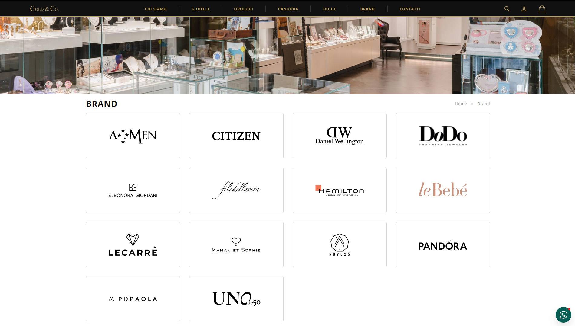 Pagina brand