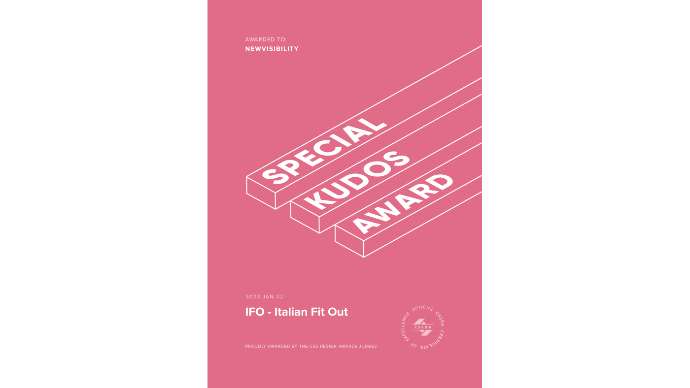 newvisibility-agenzia-web-comunicazione-premi-awards-2023-cssda-special-kudos-IFO